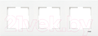Рамка для выключателя Viko Karre / 90960202 (белый)