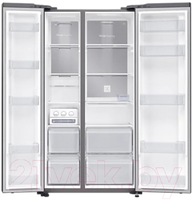 Холодильник с морозильником Samsung RS62R50314G/WT