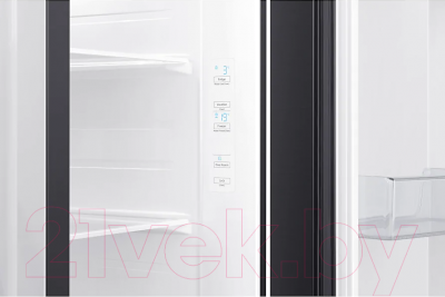 Холодильник с морозильником Samsung RS62R5031B4/WT