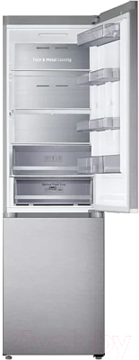 Холодильник с морозильником Samsung RB41R7847SR/WT