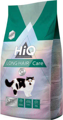 Сухой корм для кошек HiQ Long Hair Care / 45423 (6.5кг)