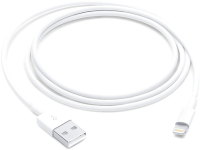 Кабель/переходник Apple USB 2.0 Type-A - Lightning MXLY2 (1м, белый) - 