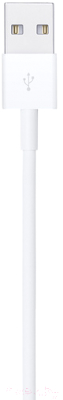 Кабель/переходник Apple USB 2.0 Type-A - Lightning MXLY2 (1м, белый)