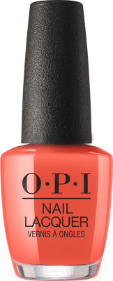 

Лак для ногтей OPI, Оранжевый, NLM89