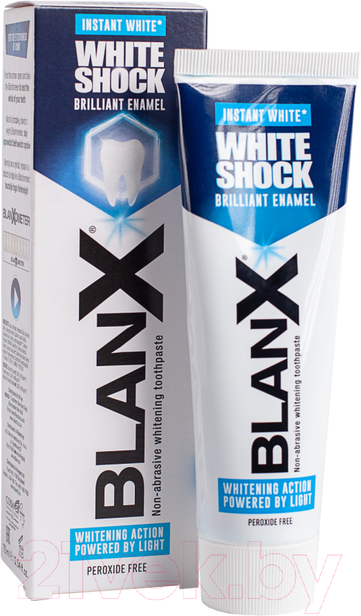 Зубная паста Blanx White Shock Crystal White (75мл)