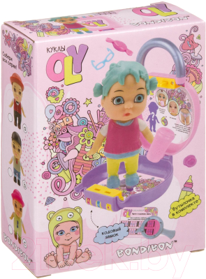 Кукла с аксессуарами Bondibon OLY в парике / ВВ3862