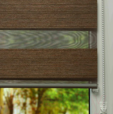 Рулонная штора Lm Decor Марсель ДН LB 25-06 110x160 (коричневый)