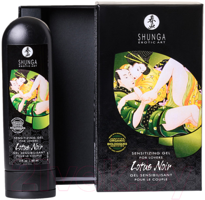 Лубрикант-гель Shunga Lotus Noir для влюбленных / 5600 (60мл)