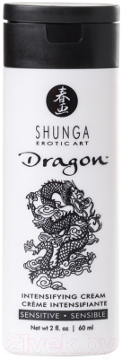 Лубрикант-крем Shunga Dragon Sensitive / 5220 (60мл)