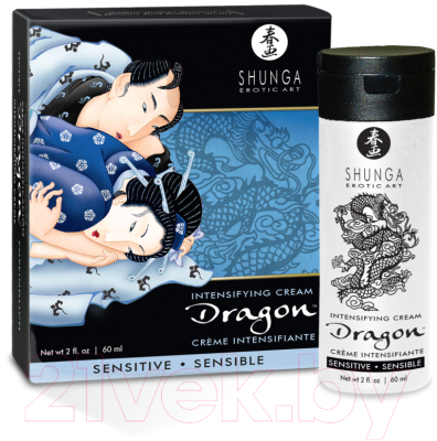 Лубрикант-крем Shunga Dragon Sensitive / 5220 (60мл)
