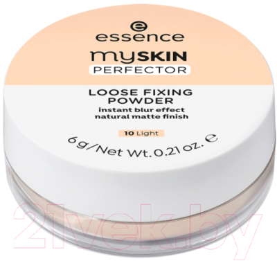 

Фиксирующая пудра для лица Essence, My Skin Perfector Loose Fixing Powder тон 10