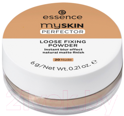 Фиксирующая пудра для лица Essence My Skin Perfector Loose Fixing Powder тон 20 (6г)