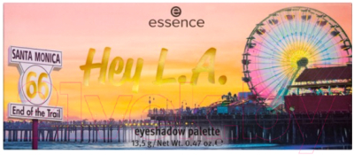 Палетка теней для век Essence Hey L.A. Eyeshadow Palette тон 06 (13.5г)