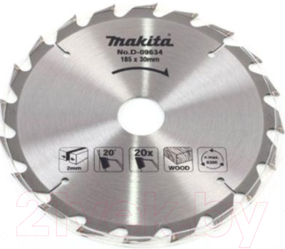 Пильный диск Makita D-09634