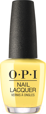 

Лак для ногтей OPI, Желтый, NLM85