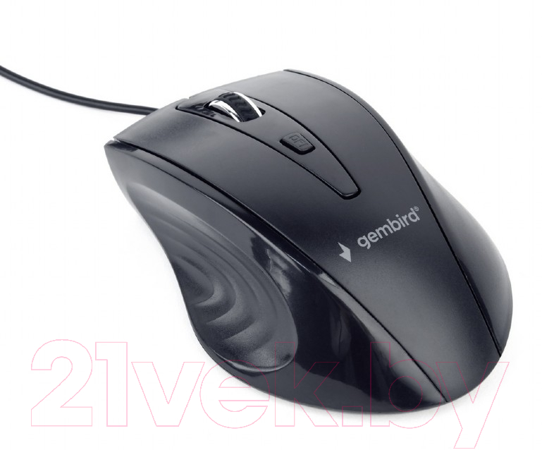 Мышь Gembird/Cablexpert MUS-4B-02 (черный)