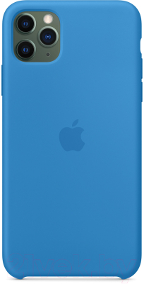 Чехол-накладка Apple Silicone Case для iPhone 11 Pro Max Surf Blue / MY1J2