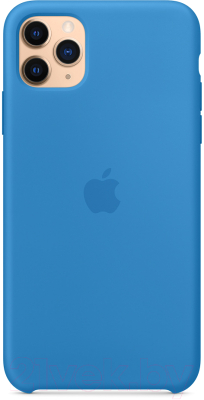 Чехол-накладка Apple Silicone Case для iPhone 11 Pro Max Surf Blue / MY1J2