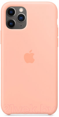 

Чехол-накладка Apple, Silicone Case для iPhone 11 Pro Grapefruit / MY1E2