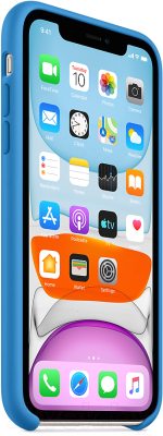 Чехол-накладка Apple Silicone Case для iPhone 11 Surf Blue / MXYY2