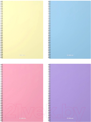 Изображение товара Тетрадь Erich Krause Pastel / 50163 (80л, клетка)