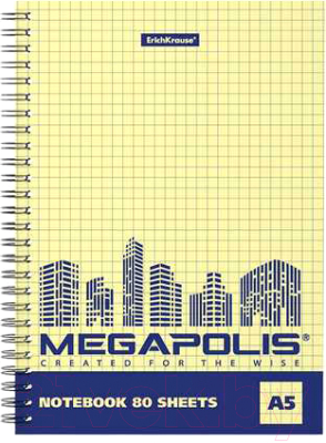 

Тетрадь Erich Krause, Megapolis. Yellow Concept / 49803