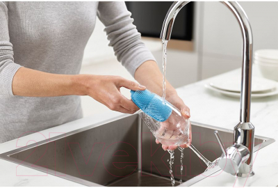 Набор щеток для мытья посуды Joseph Joseph CleanTech 85155 (2шт, синий/серый)