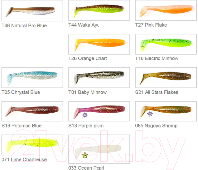 Мягкая приманка Lucky John Pro Series Minnow / 140143-F05