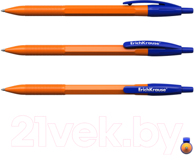 Ручка шариковая Erich Krause R-301 Orange Matic / 38512