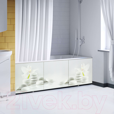 Экран для ванны Comfort Alumin Group Гармония 3D 150x50