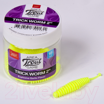 Мягкая приманка Lucky John Pro Series Trick Worm / 140160-S88 (10шт)