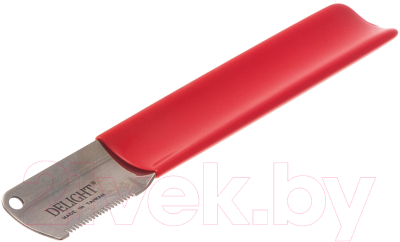 Нож для тримминга DELIGHT 43354 (красный)