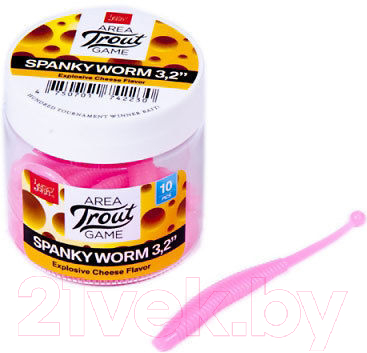 Мягкая приманка Lucky John Pro Series Spanky Worm / 140161-F05 (10шт)
