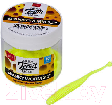 Мягкая приманка Lucky John Pro Series Spanky Worm / 140161-S88 (10шт)