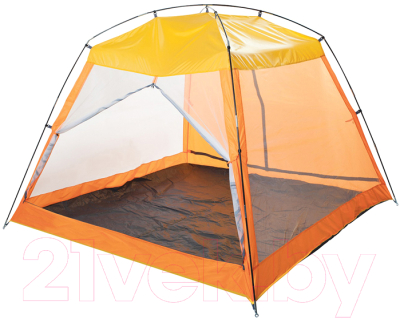 Туристический шатер Jungle Camp Malibu Beach / 70871 (желтый/оранжевый)