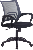 Кресло офисное Бюрократ CH-695N/DG/TW-11 (сетка/серый, TW-04/TW-11) - 
