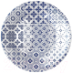 Тарелка столовая обеденная Bormioli Rocco Виетри 430133-442 (синий) - 