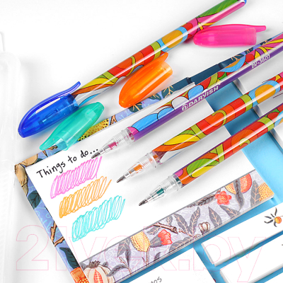 Изображение товара Набор гелевых ручек Darvish DV-3607-4 (4шт)