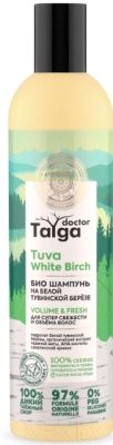 Шампунь для волос Natura Siberica Doctor Taiga био для супер свежести и объема волос (400мл)