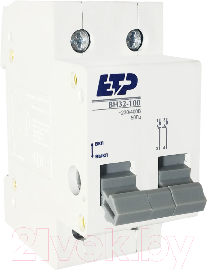 Выключатель нагрузки ETP ВН 32-100 2P 50А / 12321