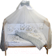 Комплект постельный для малышей Баю-Бай Ми-ми Мишки / К60-ММ5 (серый) - 