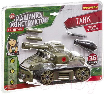 

Конструктор Bondibon, Танк / ВВ3385