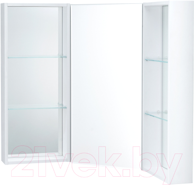 Шкаф с зеркалом для ванной Акватон Кантара (1A205702ANW70)
