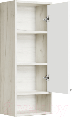 Шкаф-полупенал для ванной Акватон Флай R (1A237903FAX1R)