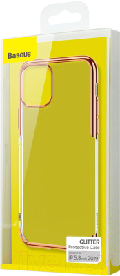 Чехол-накладка Baseus Glitter для iPhone 11 Pro / WIAPIPH58S-DW0V (золото)