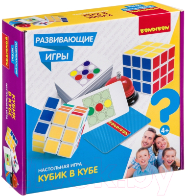 

Развивающая игрушка Bondibon, Кубик в кубе / ВВ4164