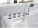 Миниатюра изображения товара Ванна акриловая Gemy G9083 K R 180x121 (с гидромассажем)
