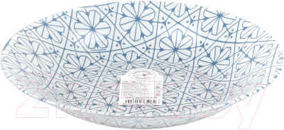 Тарелка столовая глубокая Bormioli Rocco Майолика 430132-931 (синий)
