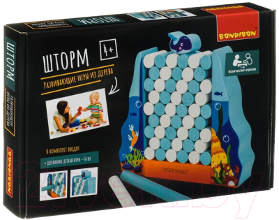 

Развивающая игра Bondibon, Шторм / ВВ4180