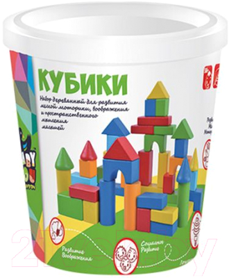 

Конструктор Bondibon, Кубики / ВВ1086